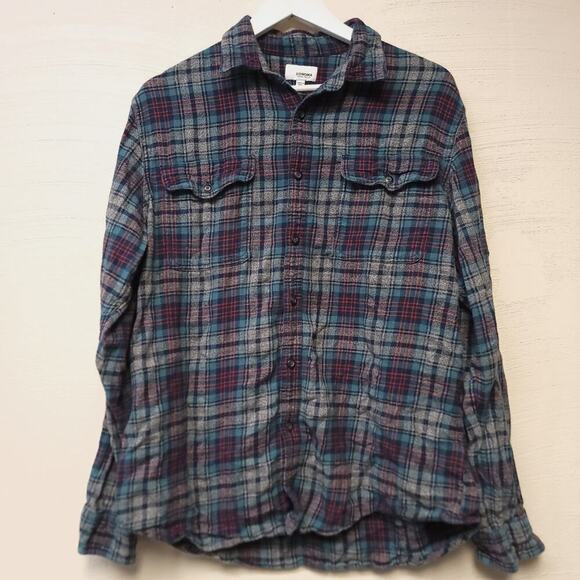 Sonoma Goods for Life Other - Sonoma Flannel Shirt Size Large Plaid Button Down Long Sleeve 100% Cotton Blue